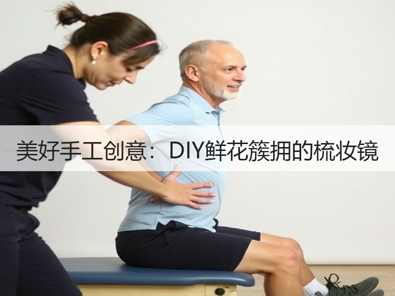 美好手工创意：DIY鲜花簇拥的梳妆镜