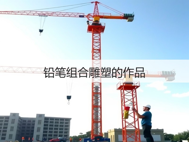 铅笔组合雕塑的作品
