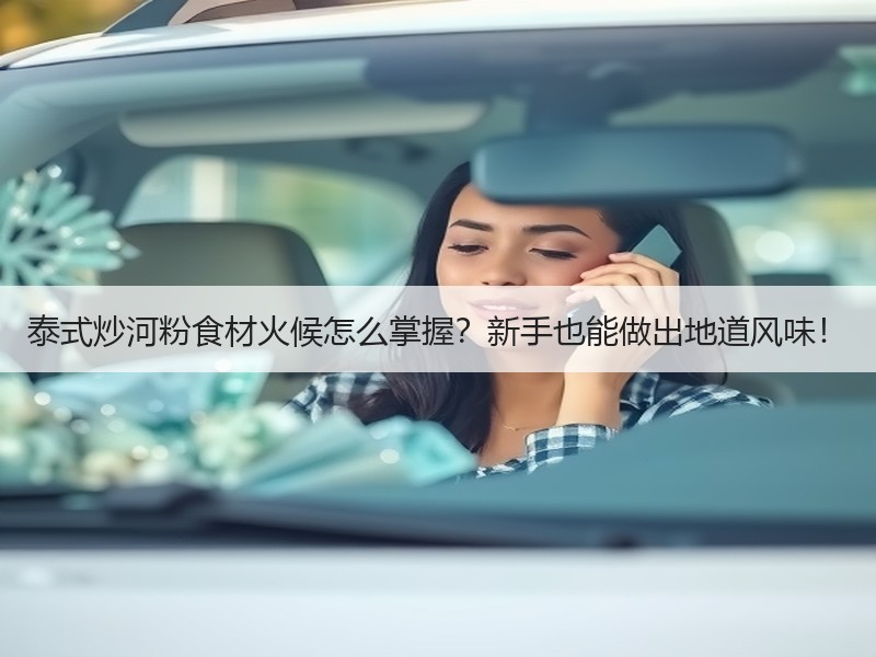 泰式炒河粉食材火候怎么掌握？新手也能做出地道风味！
