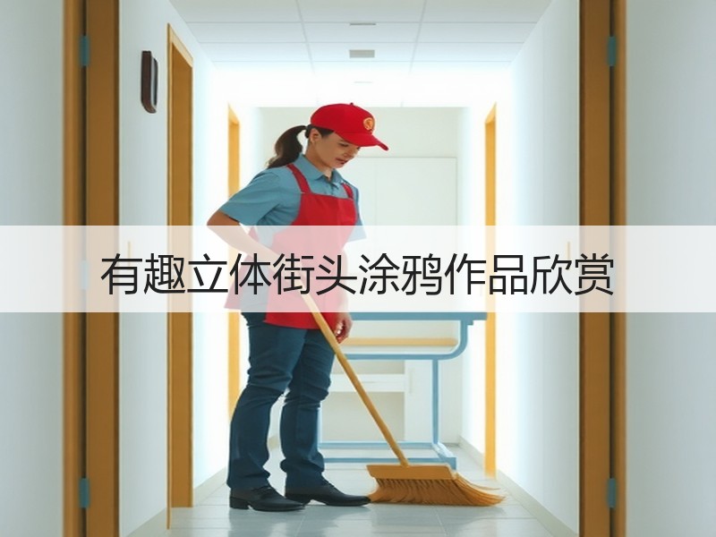 有趣立体街头涂鸦作品欣赏