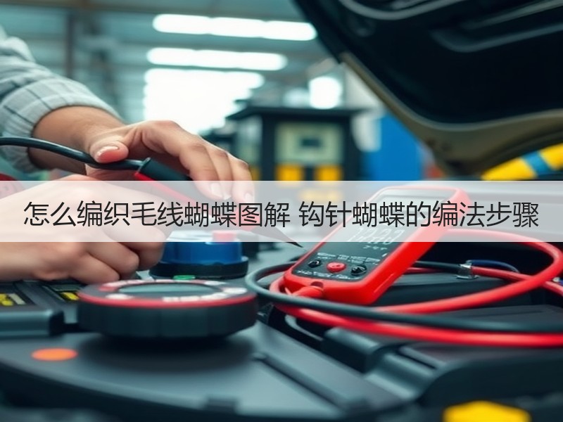怎么编织毛线蝴蝶图解 钩针蝴蝶的编法步骤