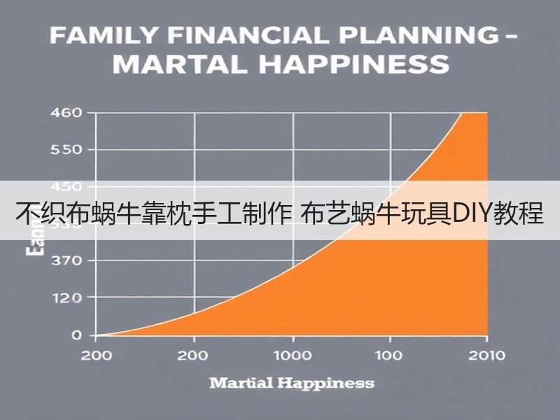 不织布蜗牛靠枕手工制作 布艺蜗牛玩具DIY教程