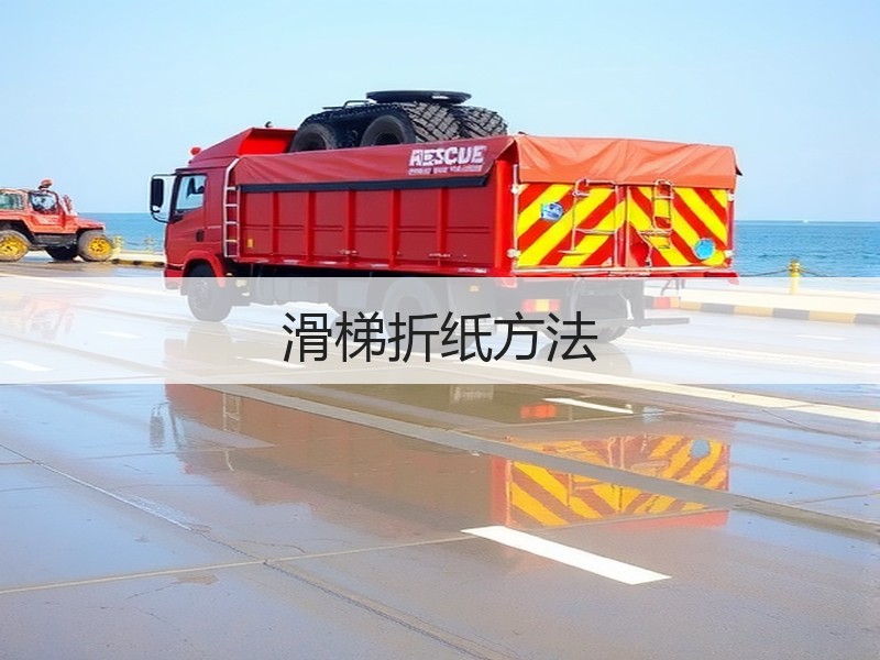 滑梯折纸方法