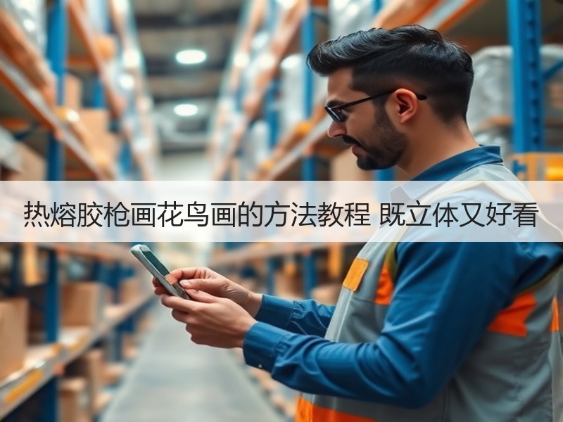 热熔胶枪画花鸟画的方法教程 既立体又好看