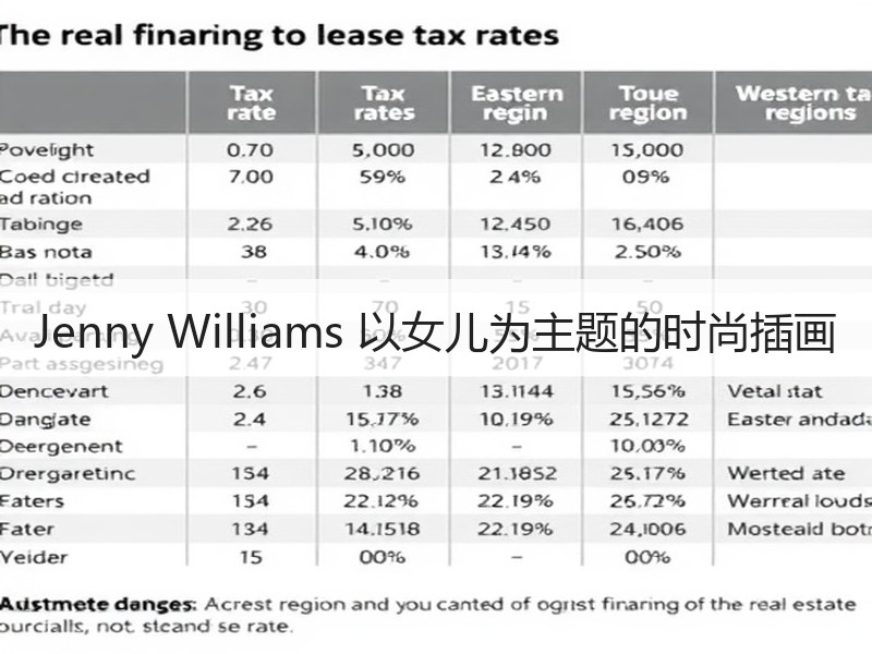 Jenny Williams 以女儿为主题的时尚插画