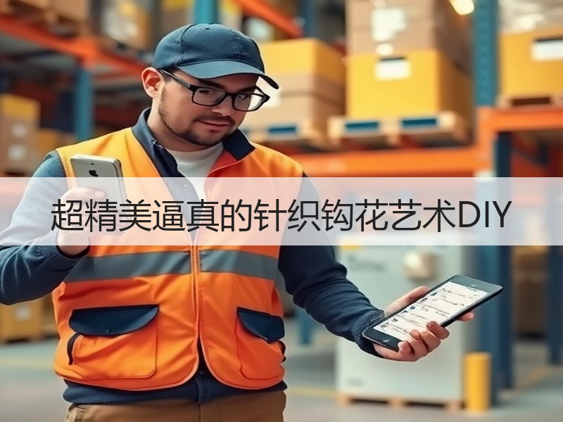 超精美逼真的针织钩花艺术DIY