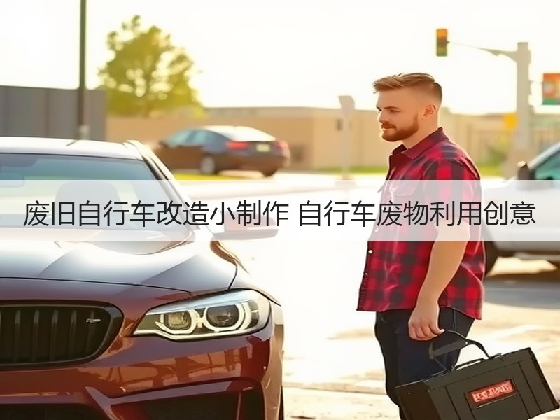废旧自行车改造小制作 自行车废物利用创意