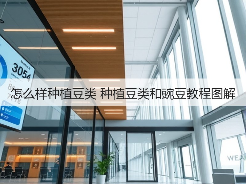 怎么样种植豆类 种植豆类和豌豆教程图解