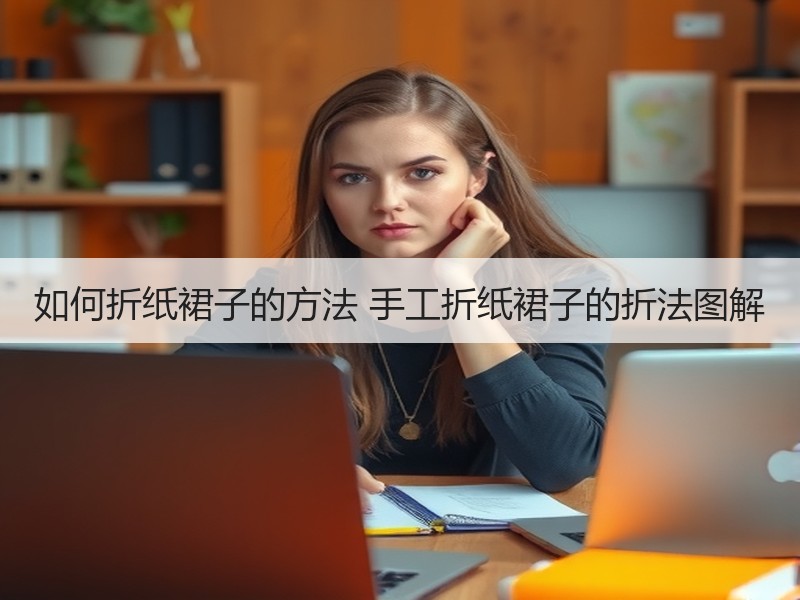 如何折纸裙子的方法 手工折纸裙子的折法图解