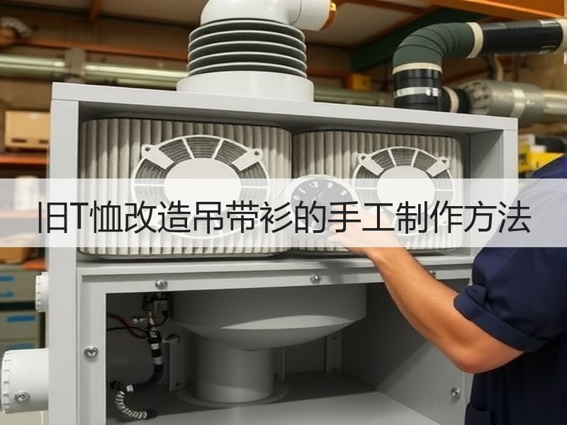 旧T恤改造吊带衫的手工制作方法