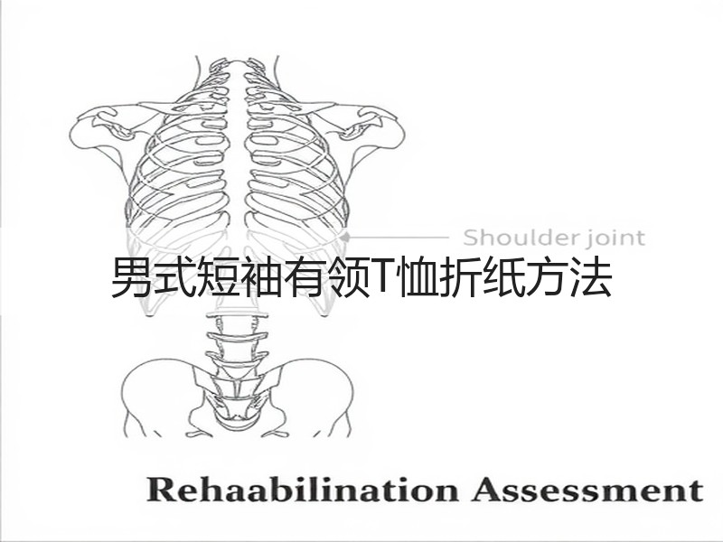 男式短袖有领T恤折纸方法