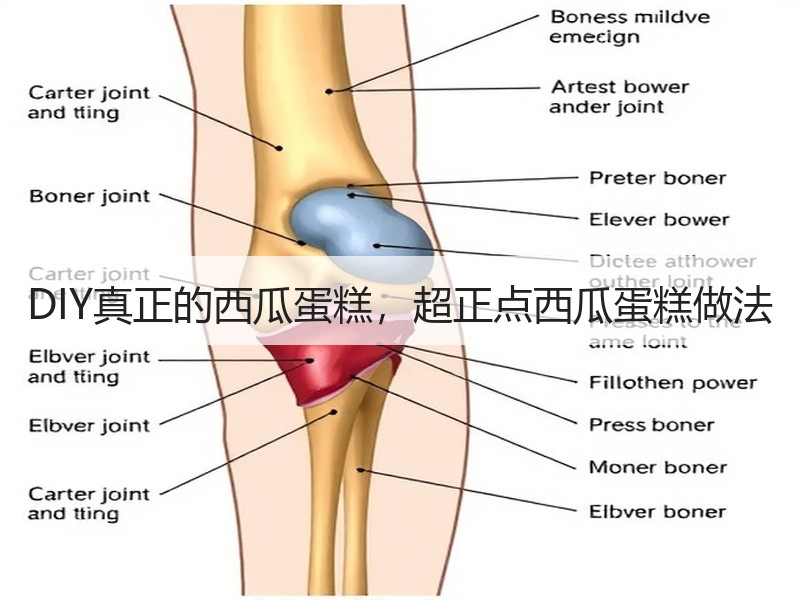DIY真正的西瓜蛋糕，超正点西瓜蛋糕做法
