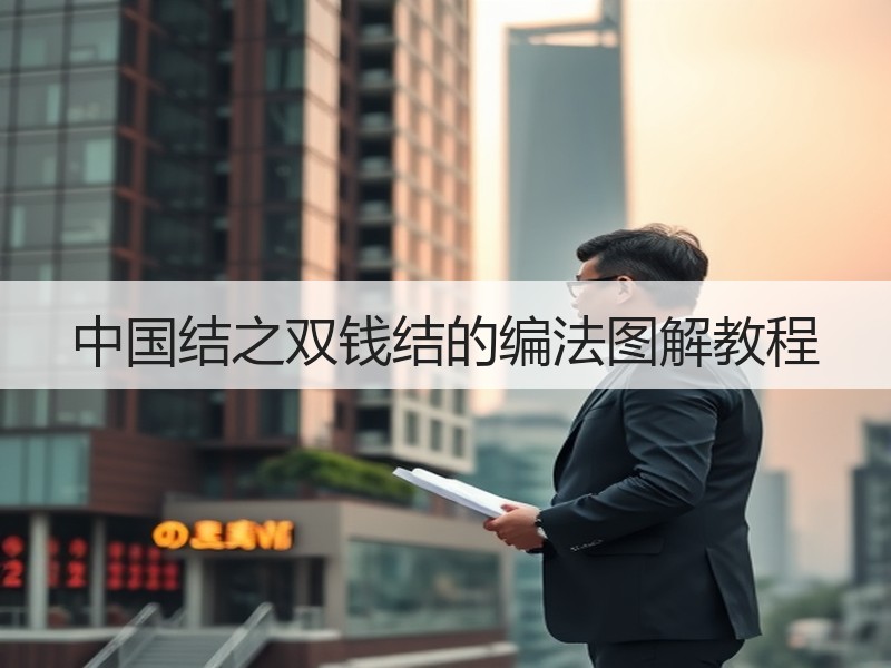 中国结之双钱结的编法图解教程