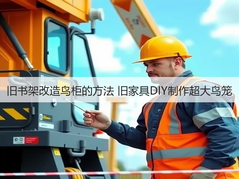 旧书架改造鸟柜的方法 旧家具DIY制作超大鸟笼