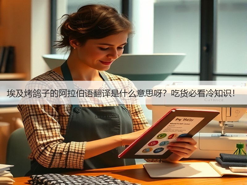 埃及烤鸽子的阿拉伯语翻译是什么意思呀？吃货必看冷知识！
