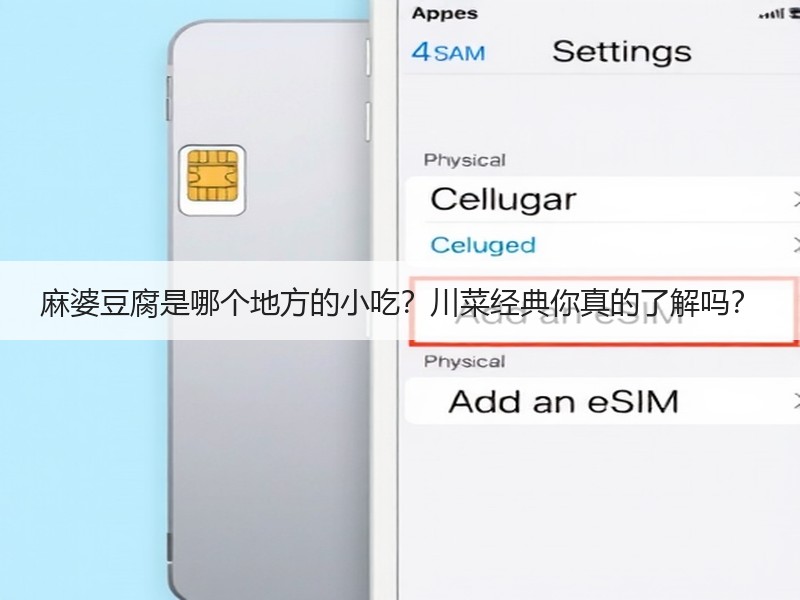 麻婆豆腐是哪个地方的小吃？川菜经典你真的了解吗？