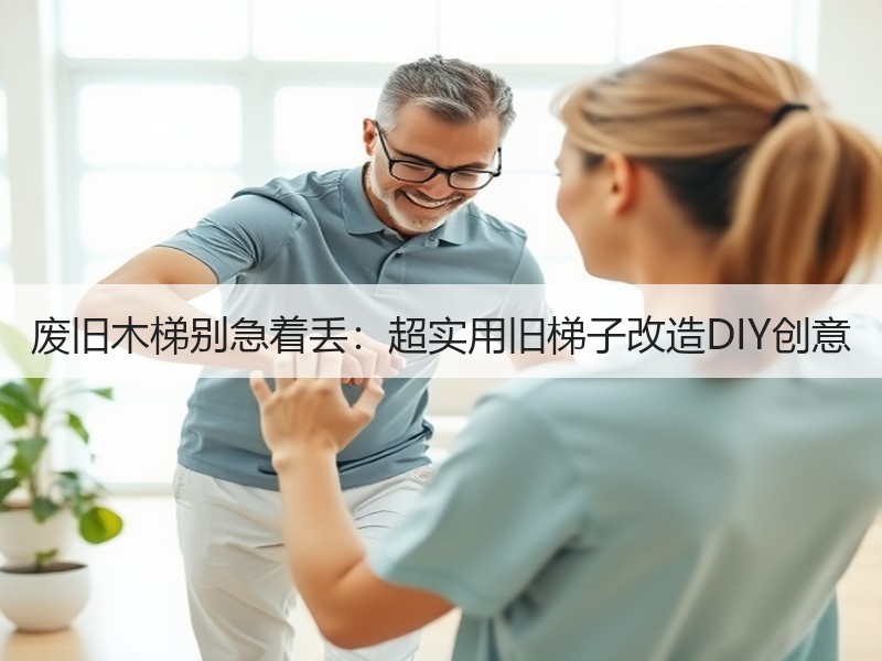 废旧木梯别急着丢：超实用旧梯子改造DIY创意