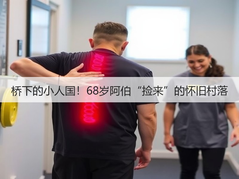桥下的小人国！68岁阿伯“捡来”的怀旧村落