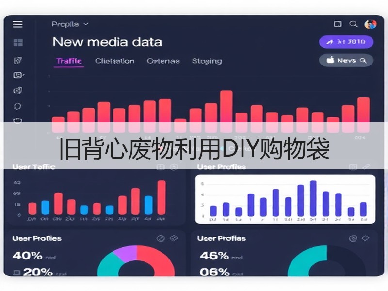 旧背心废物利用DIY购物袋