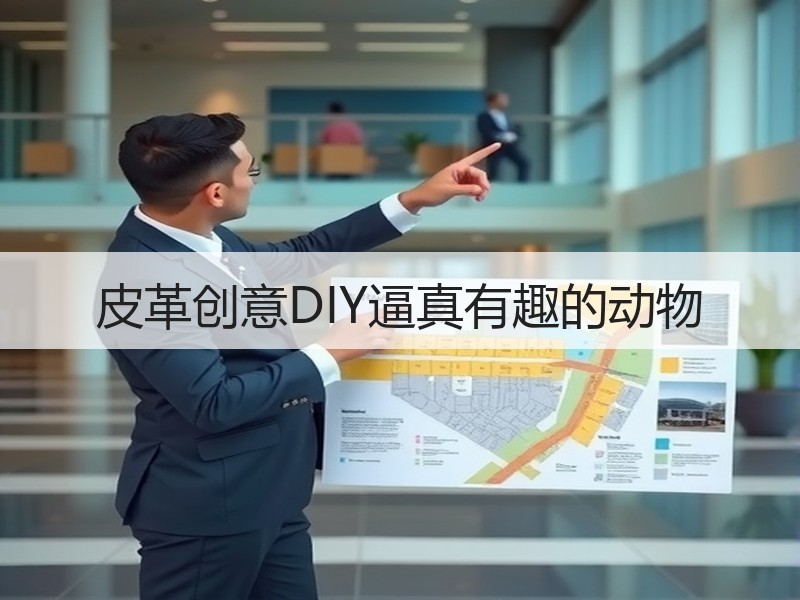 皮革创意DIY逼真有趣的动物