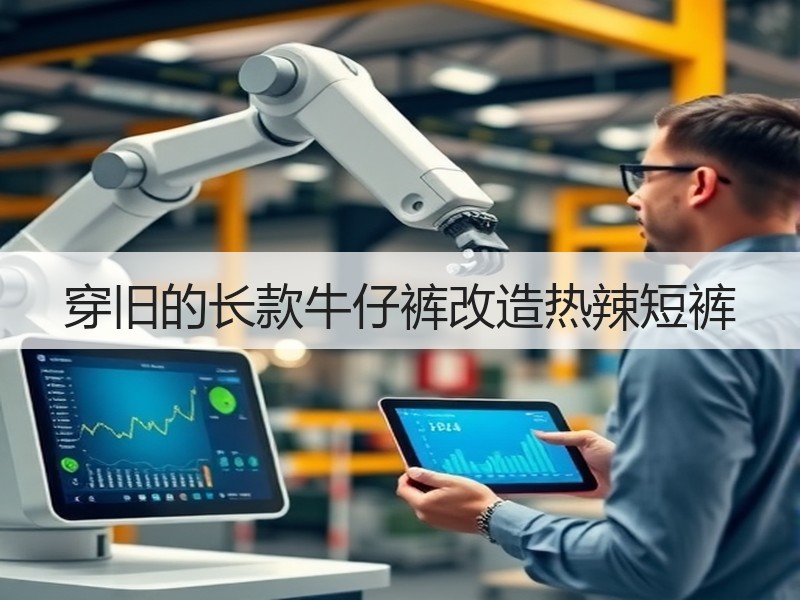 穿旧的长款牛仔裤改造热辣短裤