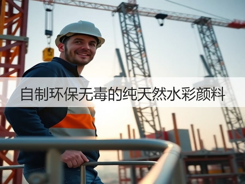 自制环保无毒的纯天然水彩颜料