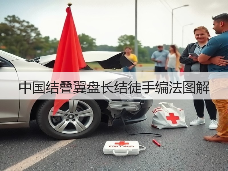 中国结叠翼盘长结徒手编法图解