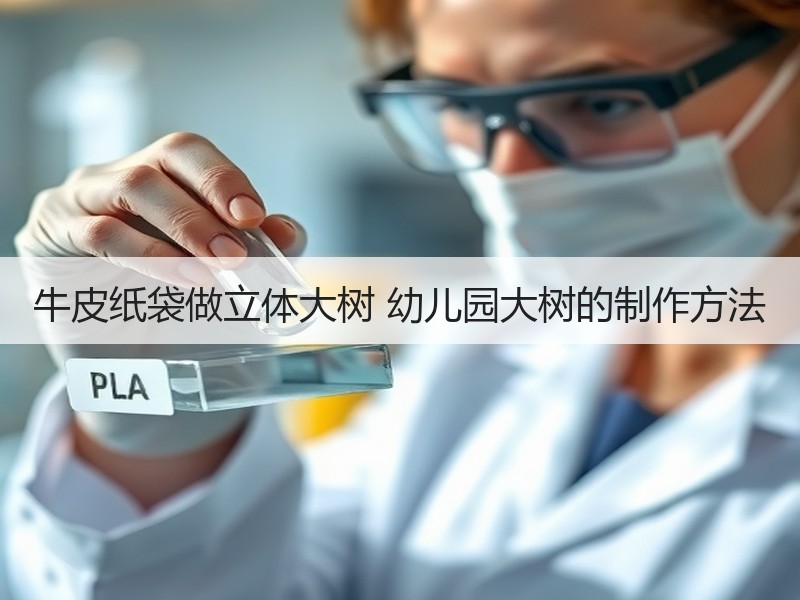 牛皮纸袋做立体大树 幼儿园大树的制作方法
