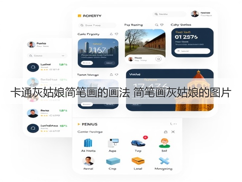 卡通灰姑娘简笔画的画法 简笔画灰姑娘的图片