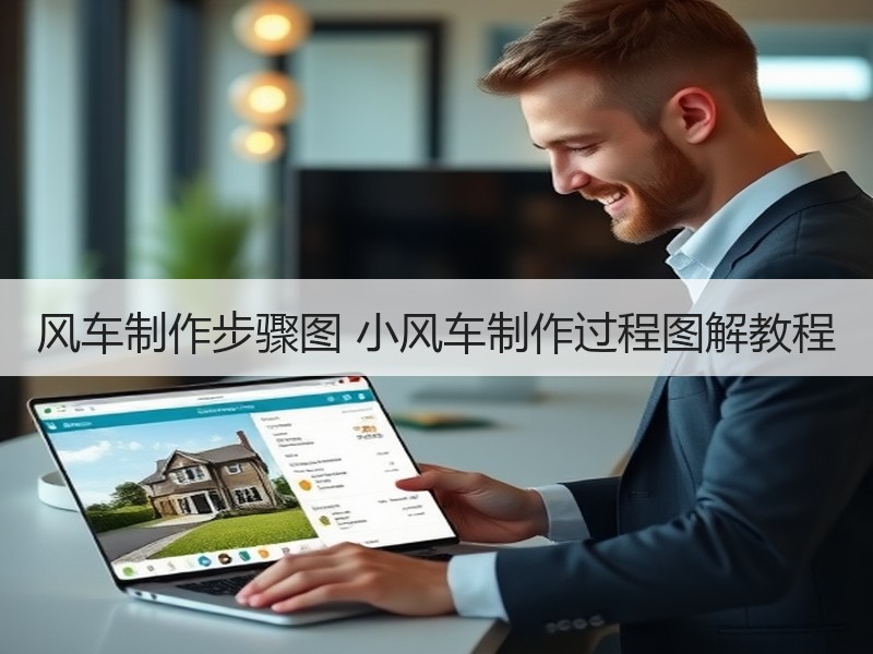 风车制作步骤图 小风车制作过程图解教程
