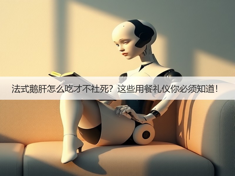 法式鹅肝怎么吃才不社死？这些用餐礼仪你必须知道！