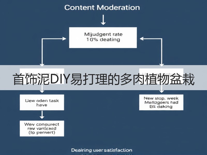 首饰泥DIY易打理的多肉植物盆栽