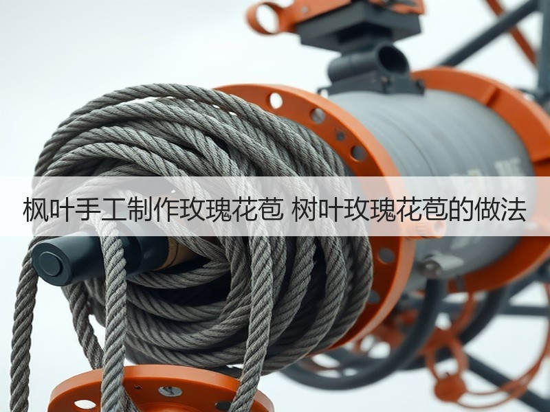 枫叶手工制作玫瑰花苞 树叶玫瑰花苞的做法