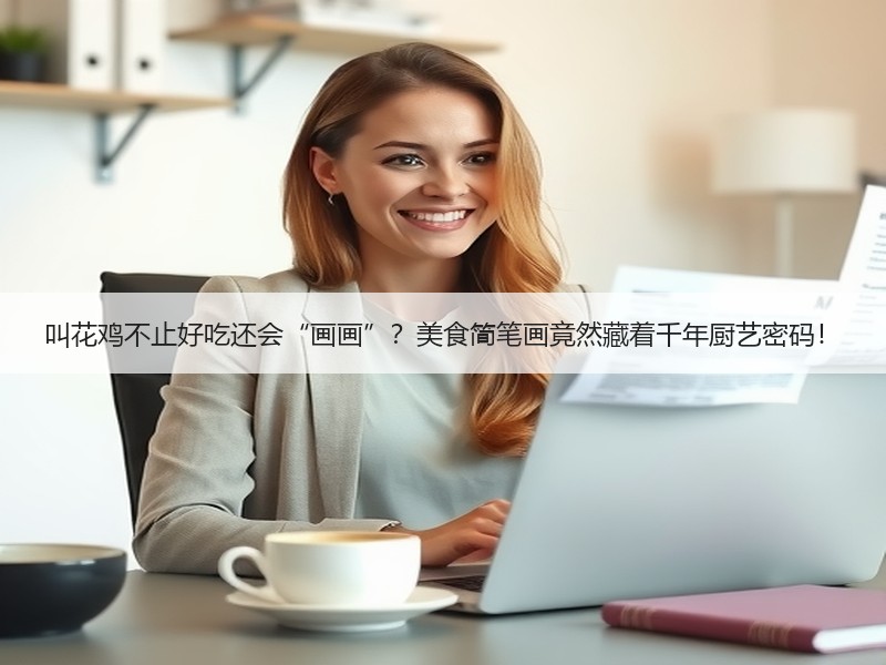 叫花鸡不止好吃还会“画画”？美食简笔画竟然藏着千年厨艺密码！