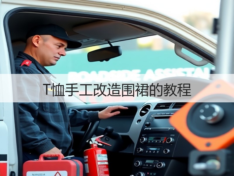 T恤手工改造围裙的教程