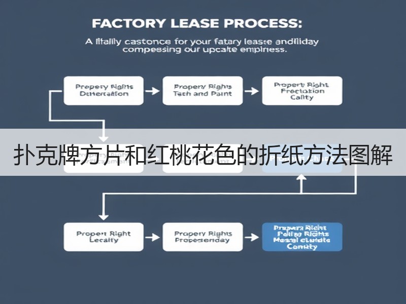 扑克牌方片和红桃花色的折纸方法图解