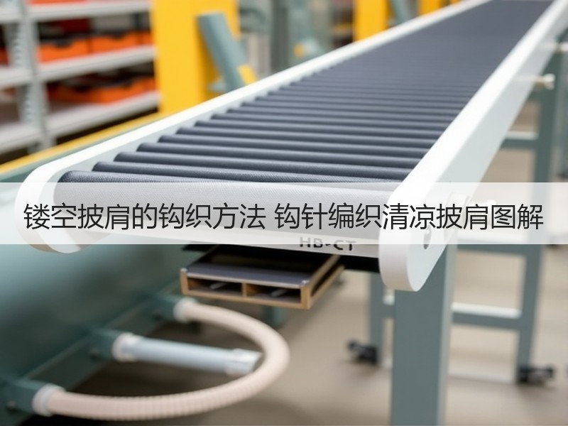 镂空披肩的钩织方法 钩针编织清凉披肩图解