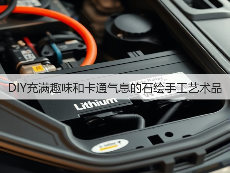 DIY充满趣味和卡通气息的石绘手工艺术品