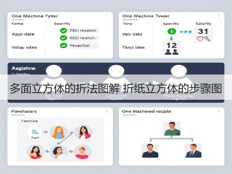 多面立方体的折法图解 折纸立方体的步骤图