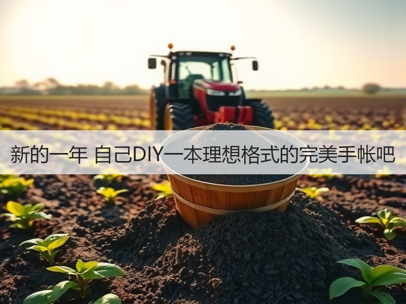 新的一年 自己DIY一本理想格式的完美手帐吧