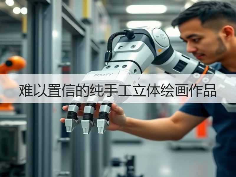 难以置信的纯手工立体绘画作品