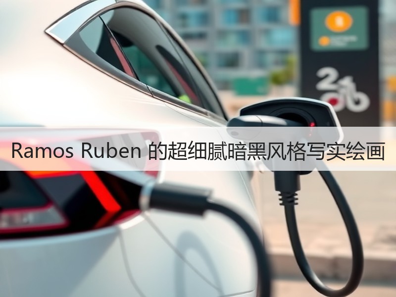 Ramos Ruben 的超细腻暗黑风格写实绘画