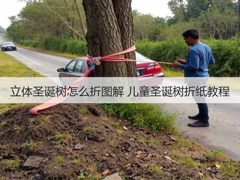 立体圣诞树怎么折图解 儿童圣诞树折纸教程
