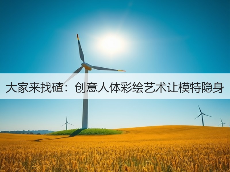 大家来找碴：创意人体彩绘艺术让模特隐身