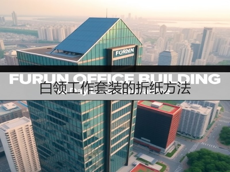 白领工作套装的折纸方法