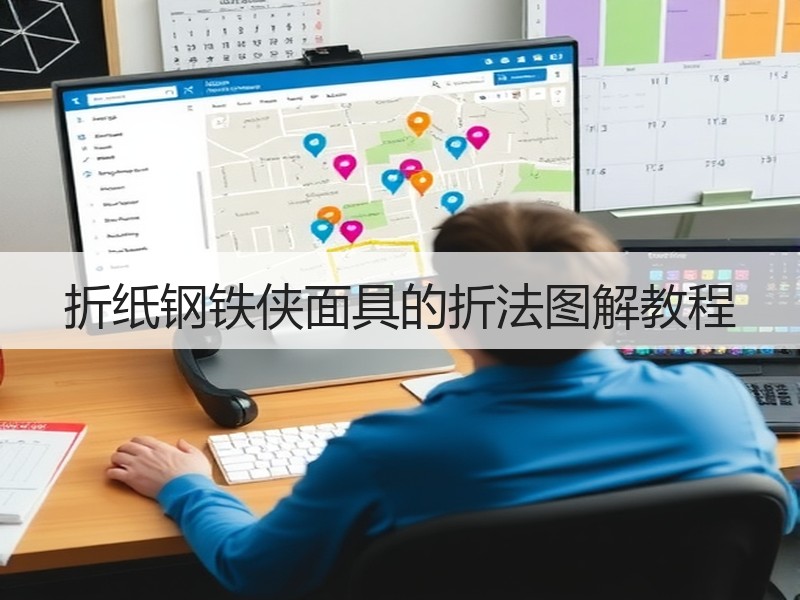 折纸钢铁侠面具的折法图解教程