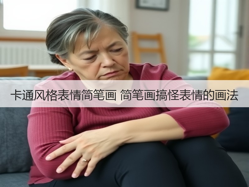 卡通风格表情简笔画 简笔画搞怪表情的画法