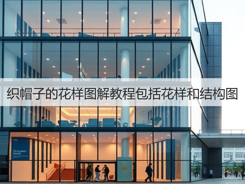 织帽子的花样图解教程包括花样和结构图