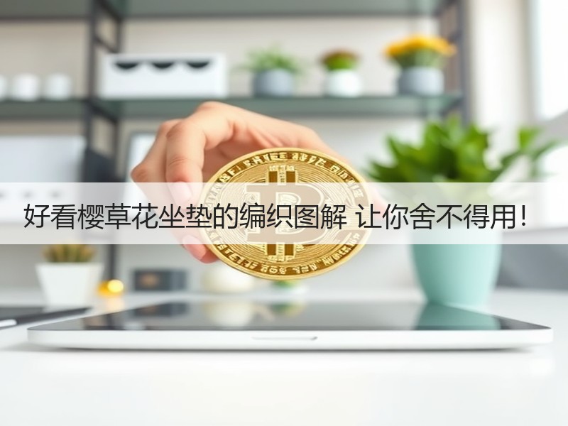 好看樱草花坐垫的编织图解 让你舍不得用！