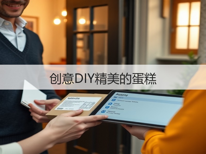 创意DIY精美的蛋糕